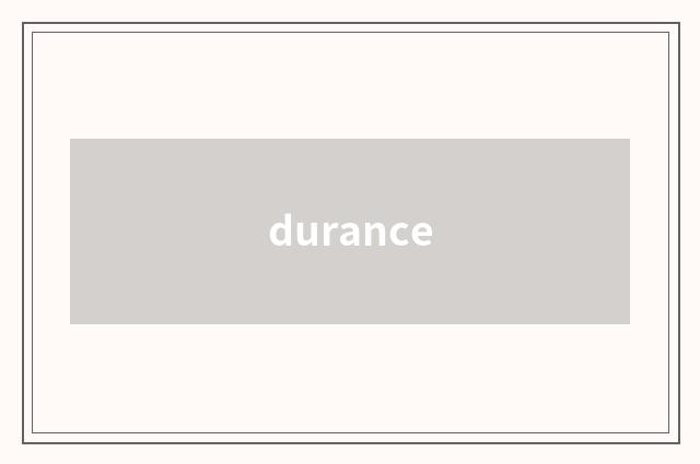 durance