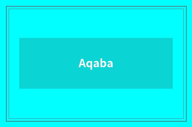 Aqaba