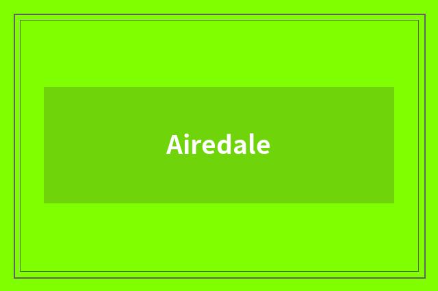 Airedale