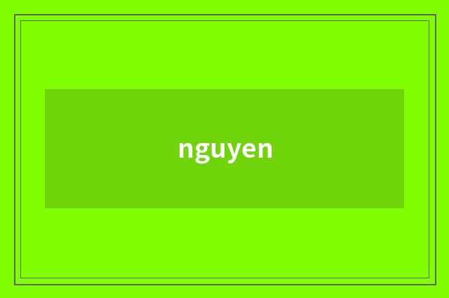 nguyen