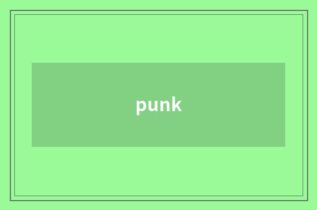 punk
