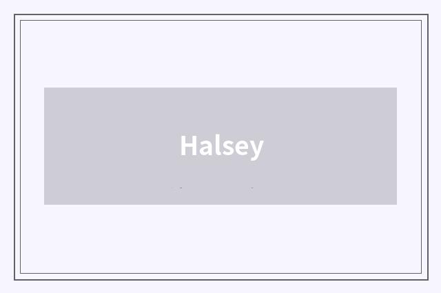 Halsey