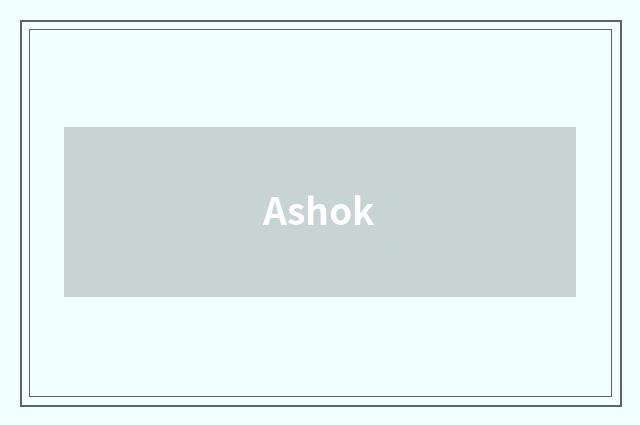 Ashok