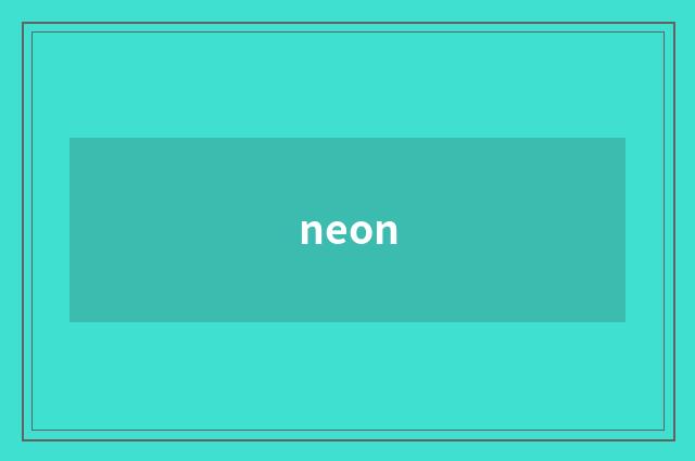 neon