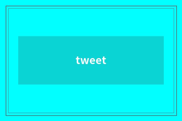 tweet