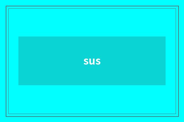 sus
