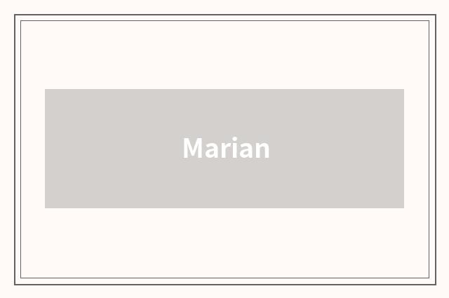 Marian
