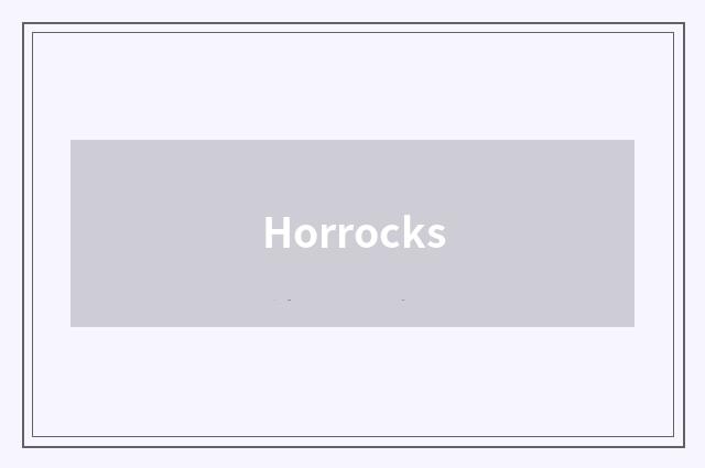 Horrocks