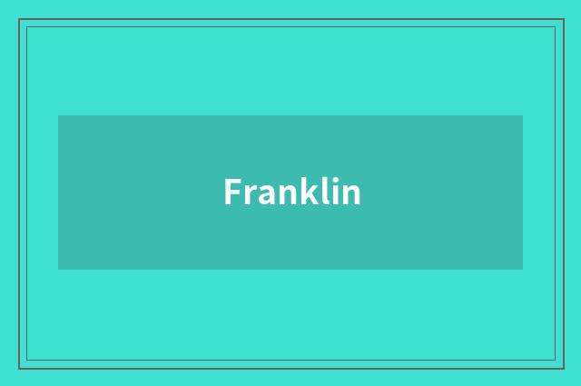 Franklin
