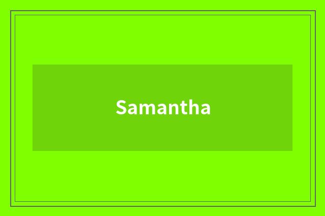 Samantha