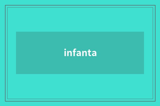 infanta
