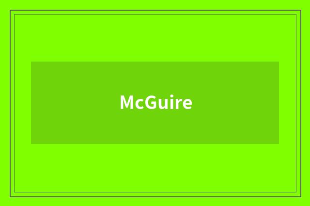 McGuire