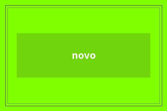 novo