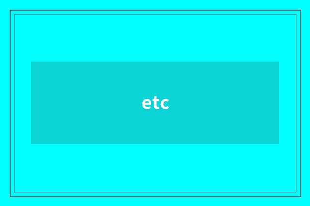 etc