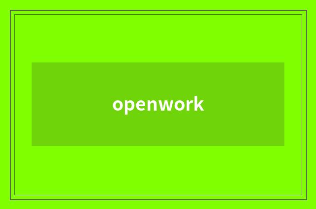 openwork