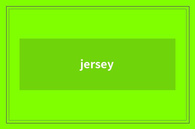 jersey