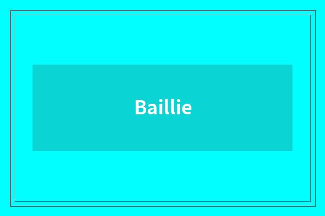 Baillie