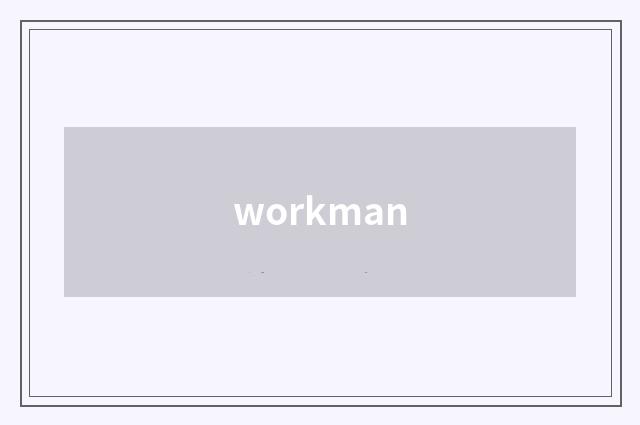 workman