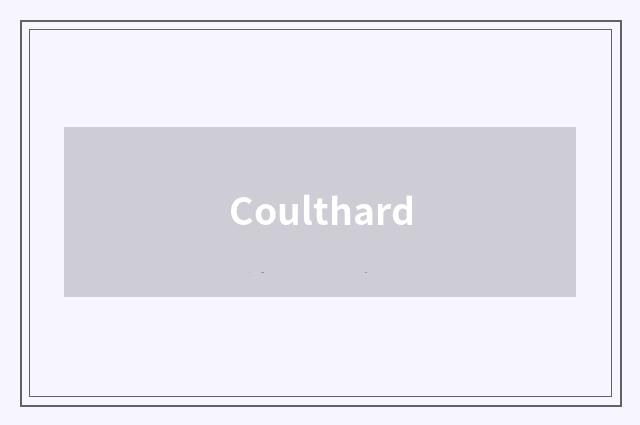 Coulthard