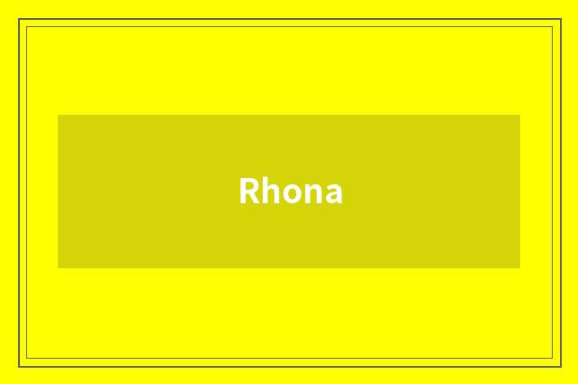 Rhona