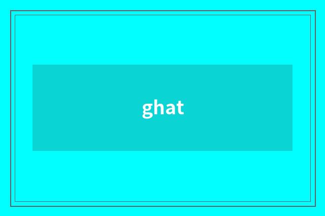ghat