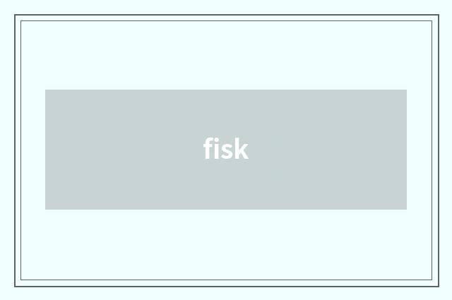 fisk