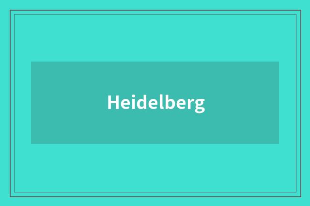 Heidelberg