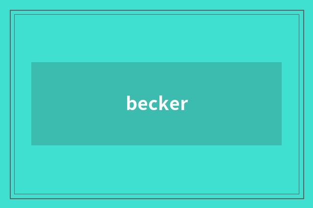 becker
