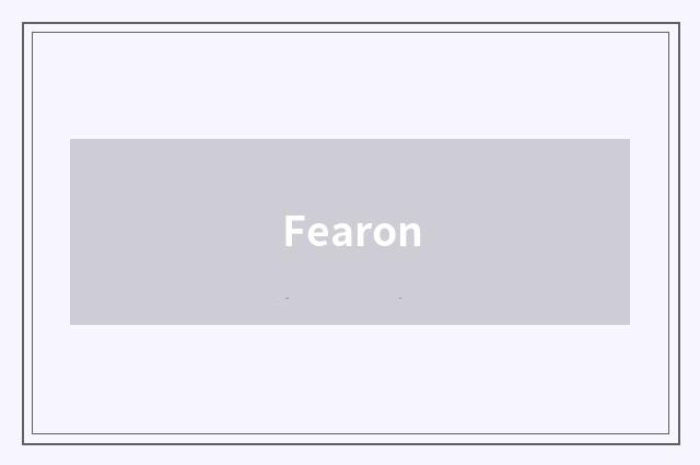 Fearon
