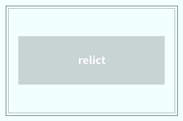 relict