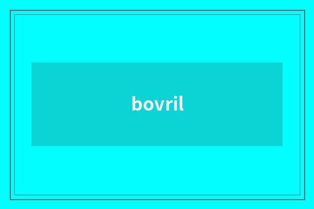 bovril