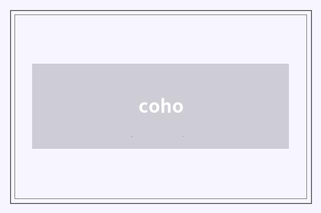 coho