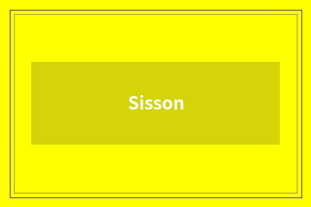 Sisson