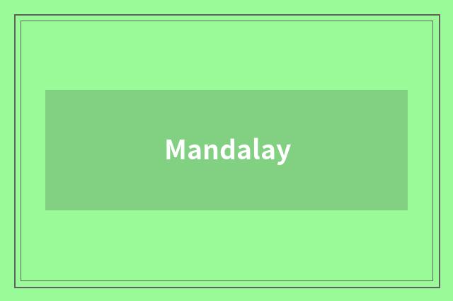 Mandalay