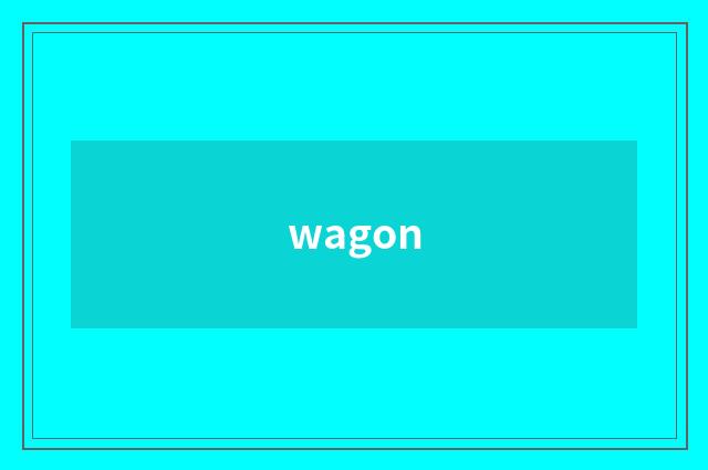 wagon