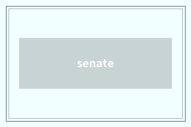 senate
