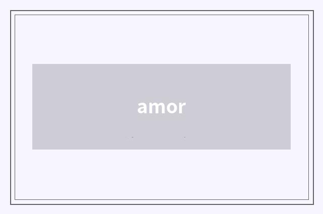 amor