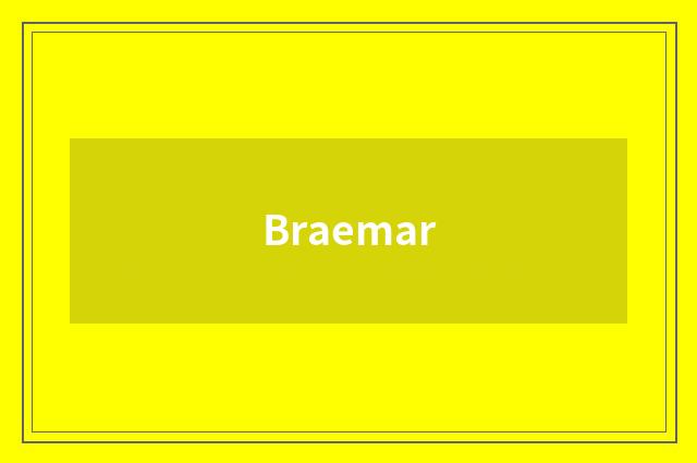 Braemar