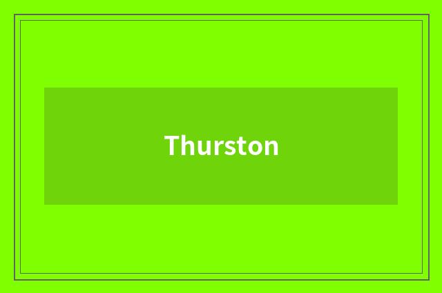 Thurston
