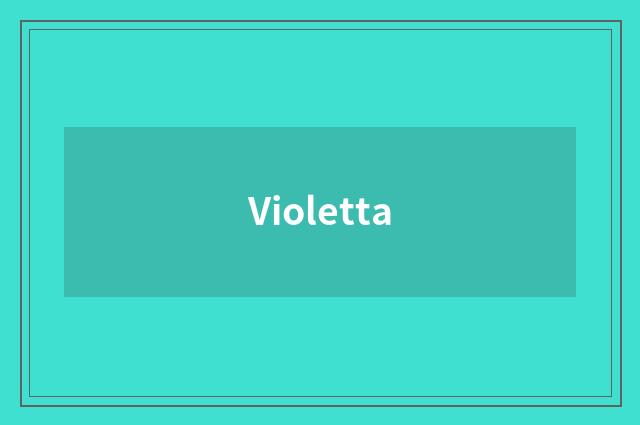 Violetta
