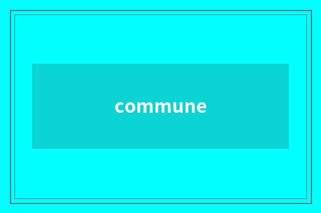 commune