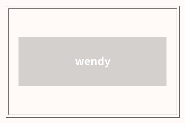 wendy