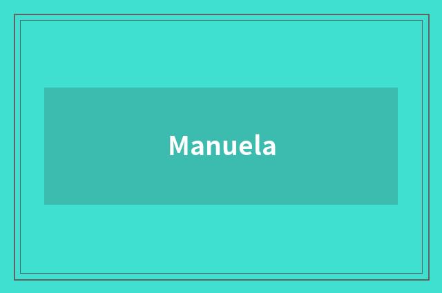 Manuela