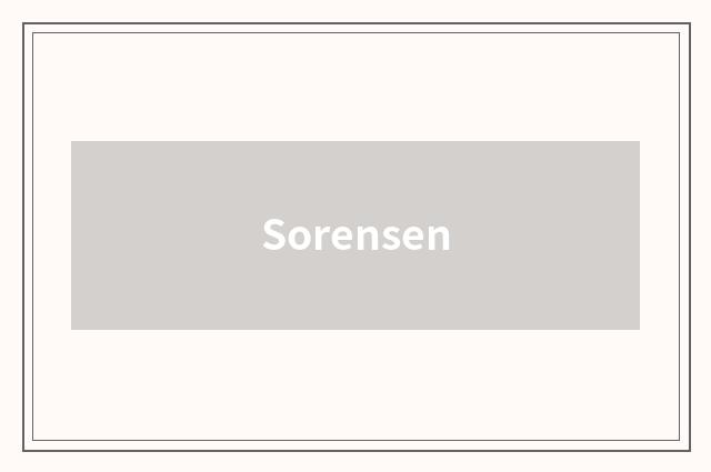 Sorensen