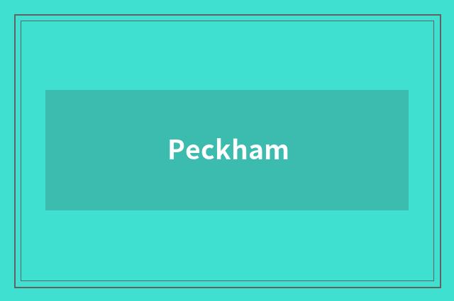 Peckham