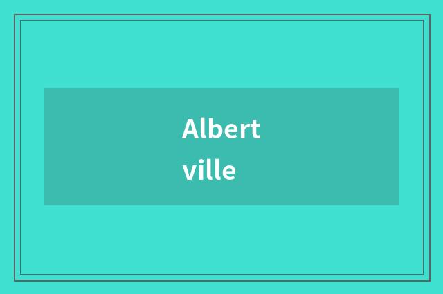 Albertville