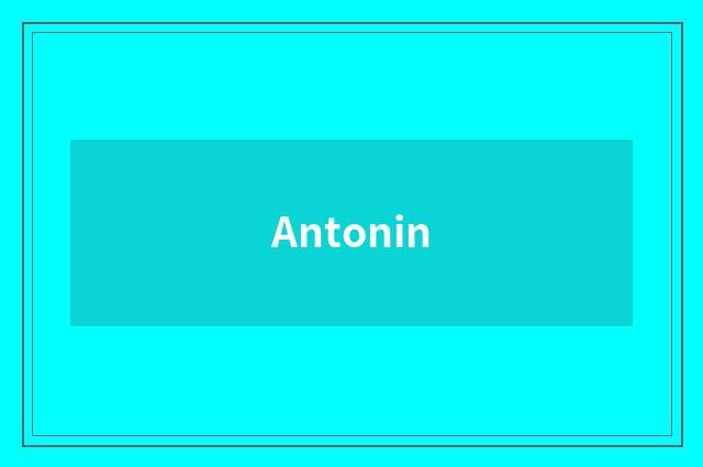 Antonin