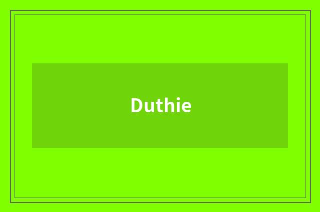 Duthie