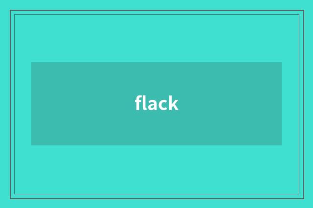 flack