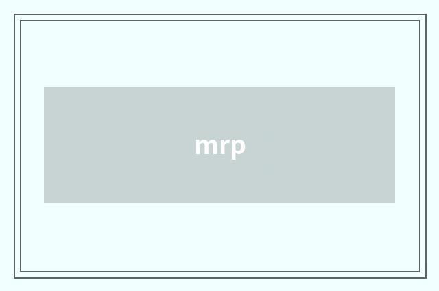mrp